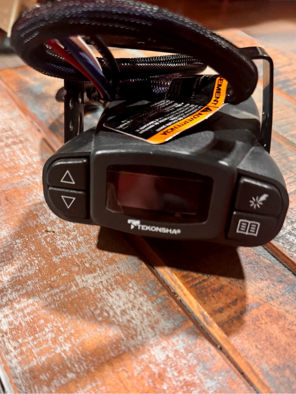 Black Trailer Brake Controller with Display